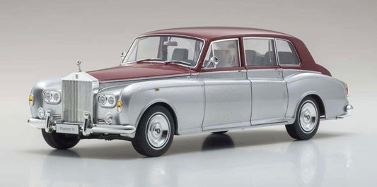 Kyosho 1:18 - Rolls-Royce Phantom VI EWB 1968 Silver-Red