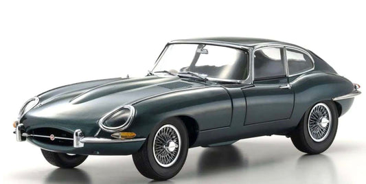 Kyosho 1:18 - Jaguar E-Type 3.8L Coupe MK1 1961 Dark Green