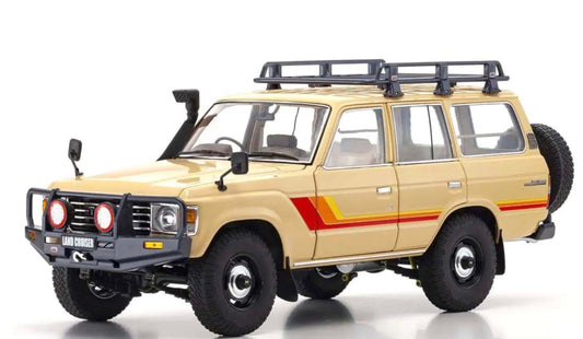 Kyosho 1:18 - Toyota Land Cruiser 60 1980 Beige