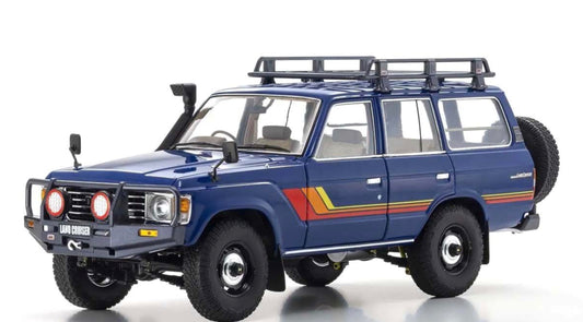 Kyosho 1:18 - Toyota Land Cruiser 60 1980 Blue