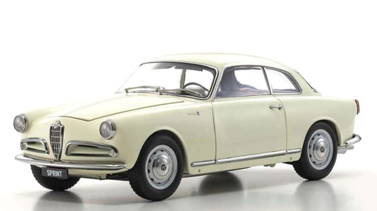 Kyosho 1:18 - Alfa Romeo Giuletta Sprint Coupe 1954 White