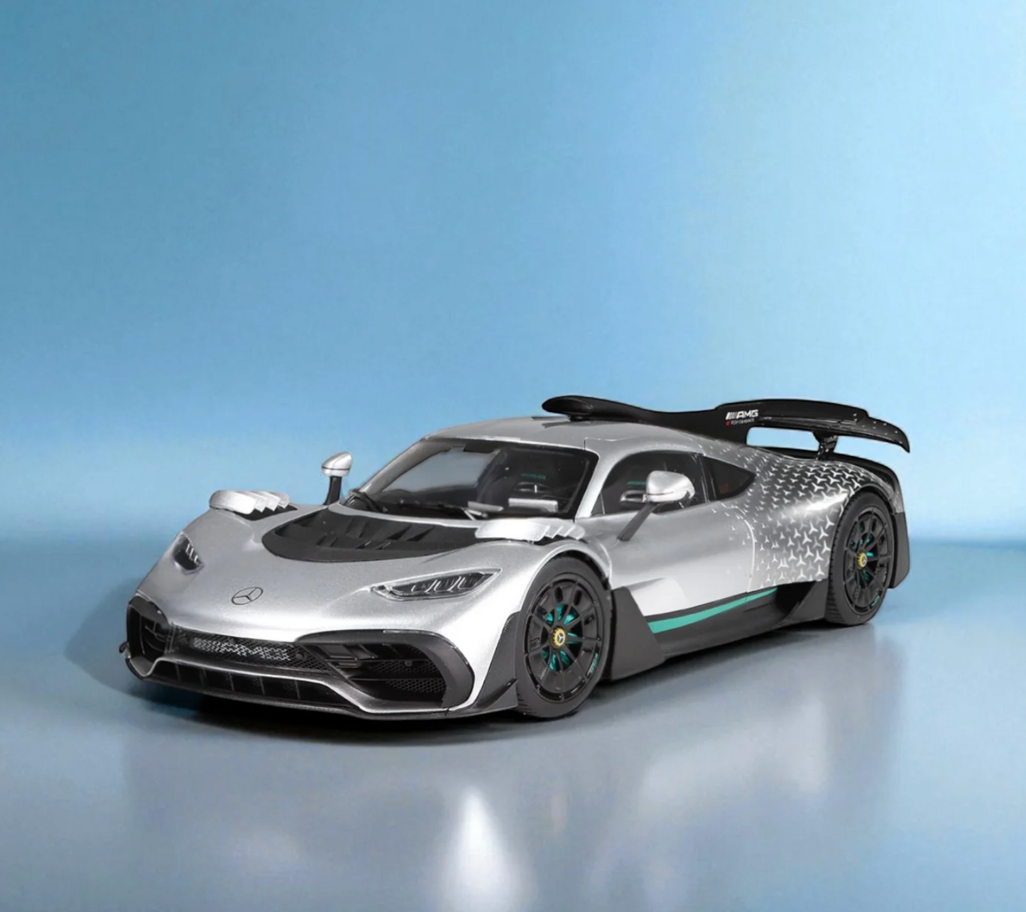 NZG 1:12 - MERCEDES-AMG ONE "RACE" WITH STARS