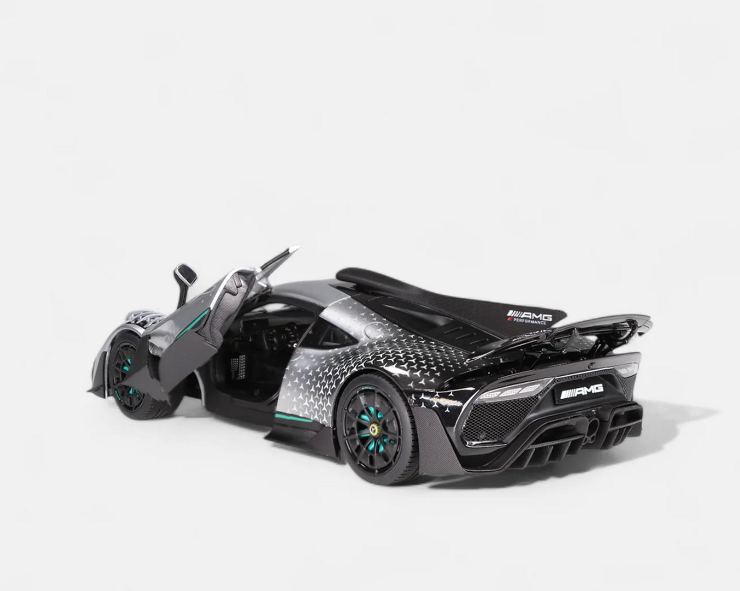 NZG 1:12 - MERCEDES-AMG ONE "RACE" WITH STARS