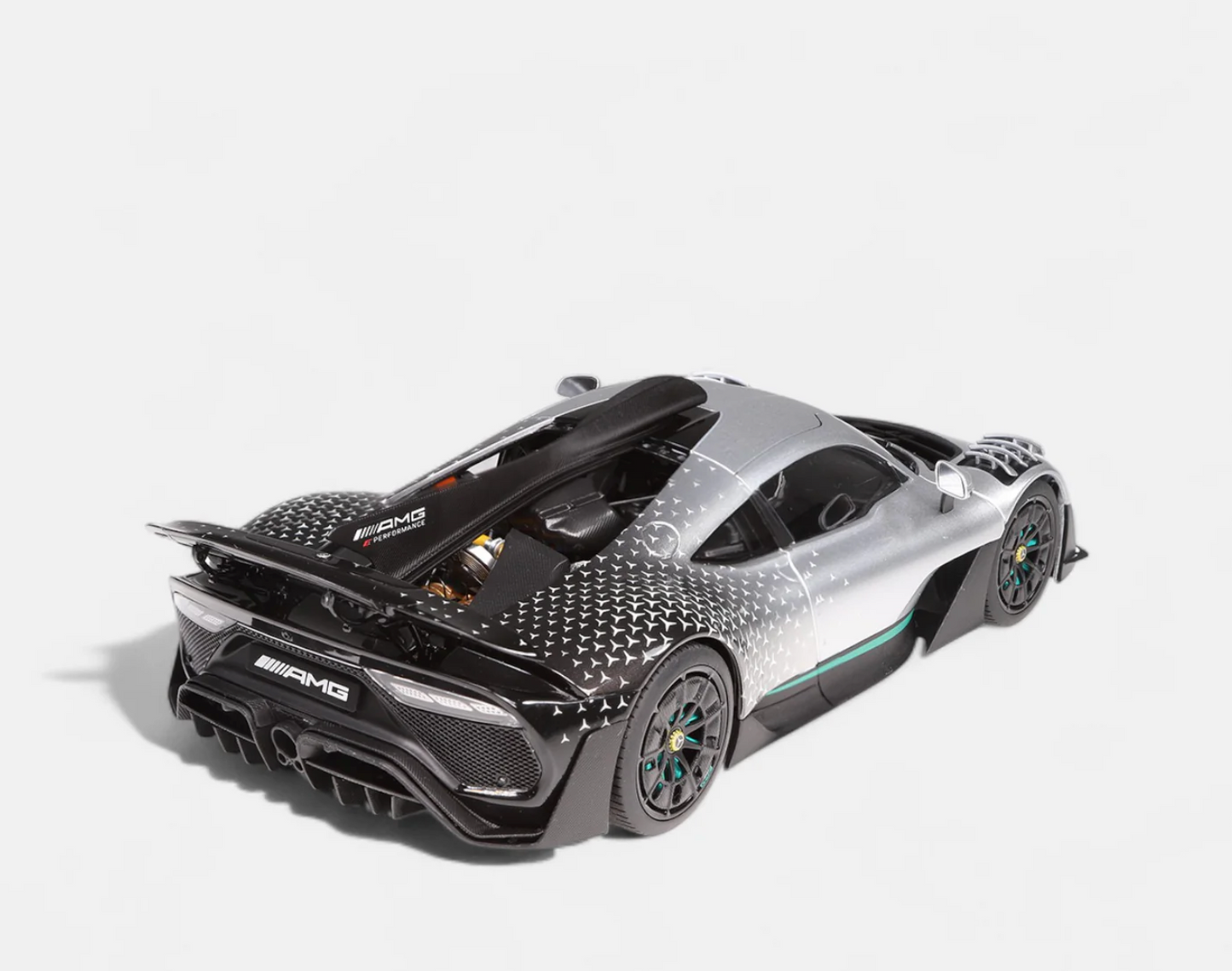 NZG 1:12 - MERCEDES-AMG ONE "RACE" WITH STARS