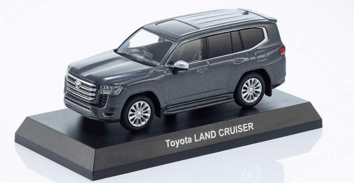 Kyosho 1:64  No.14 TOYOTA LAND CRUISER GRAY METALLIC