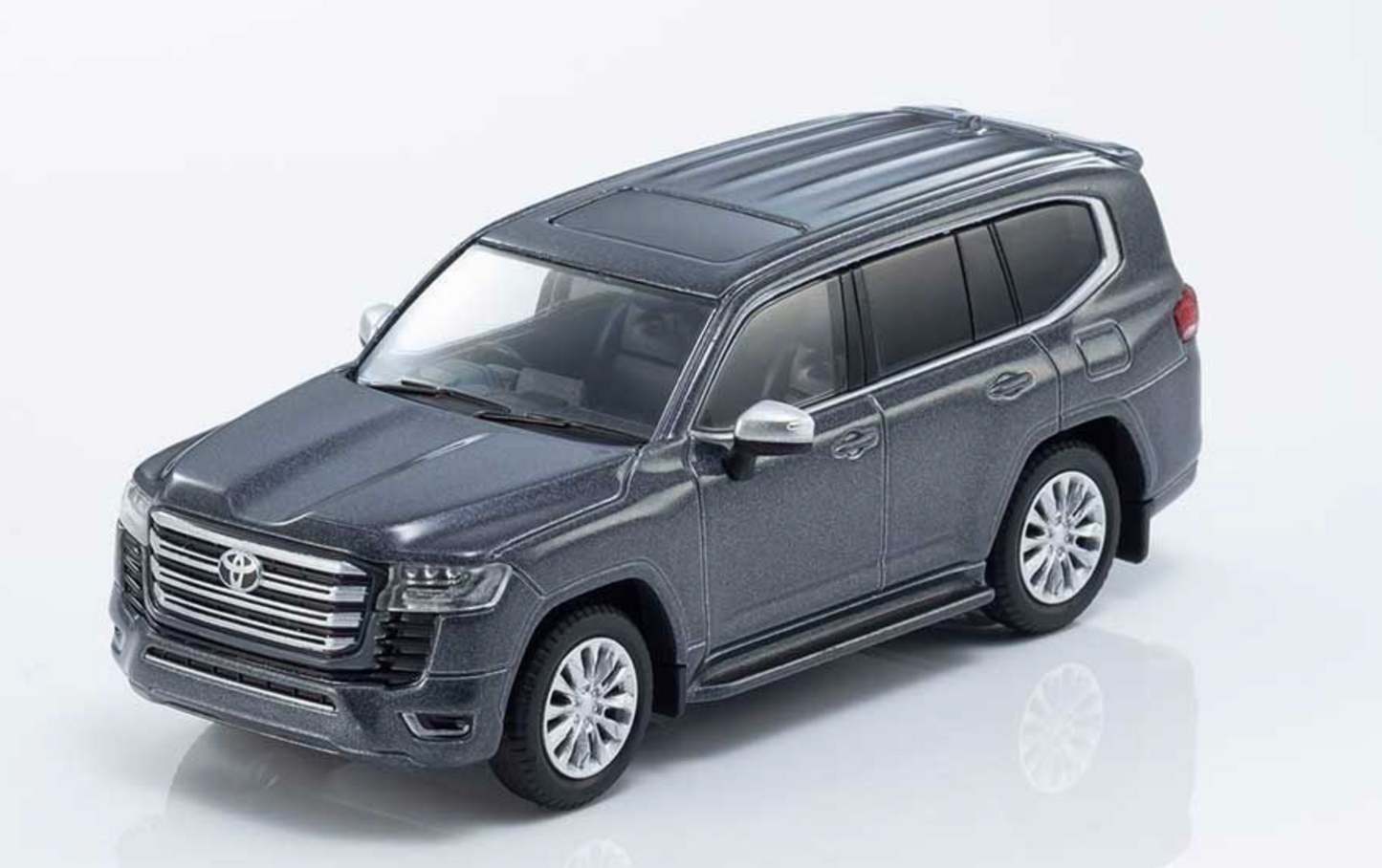 Kyosho 1:64  No.14 TOYOTA LAND CRUISER GRAY METALLIC
