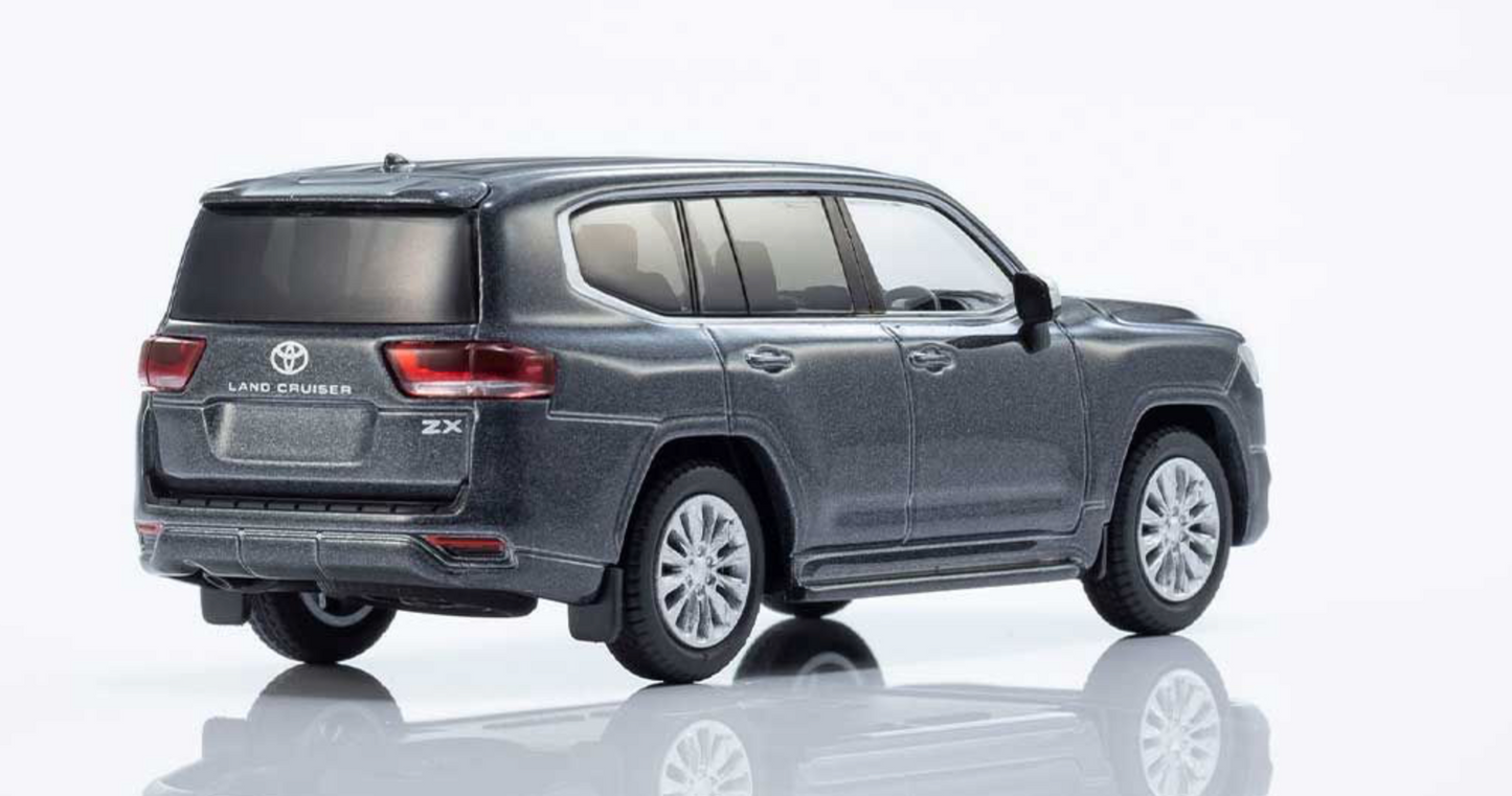 Kyosho 1:64  No.14 TOYOTA LAND CRUISER GRAY METALLIC
