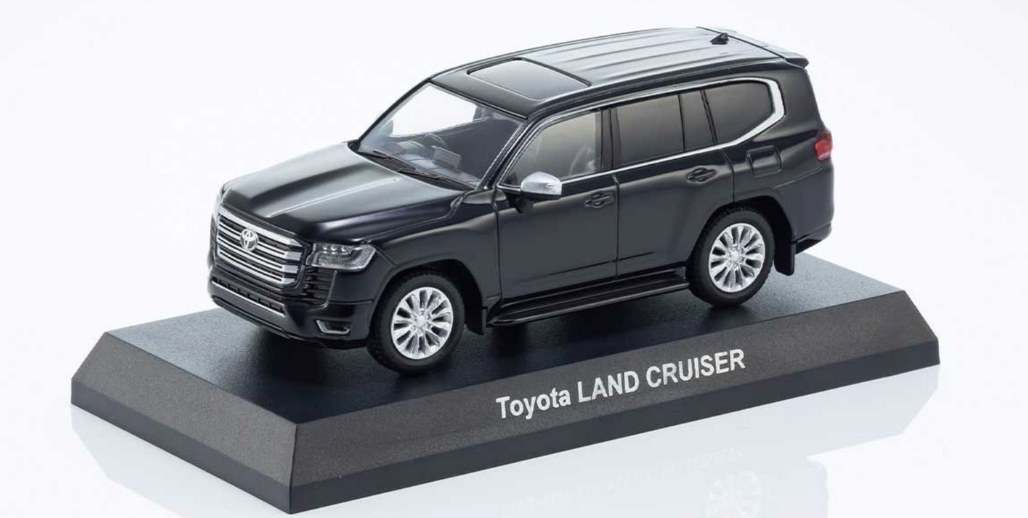 Kyosho 1:64 No.14 TOYOTA LAND CRUISER BLACK