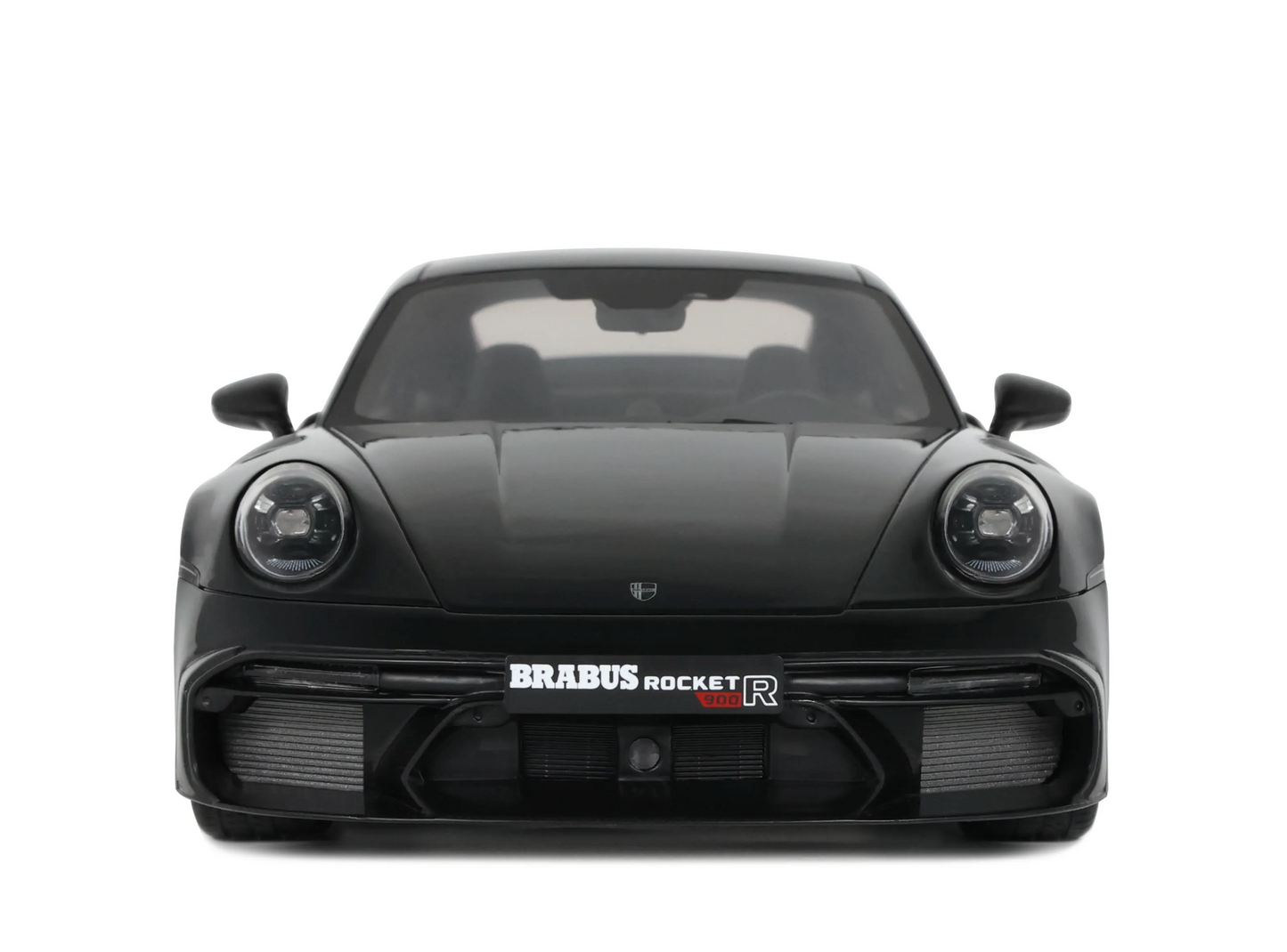 GT-Spirit 1:18 Porsche 911 ( 992) Turbo  Brabus 900 Rocket-R 2023 Zwart