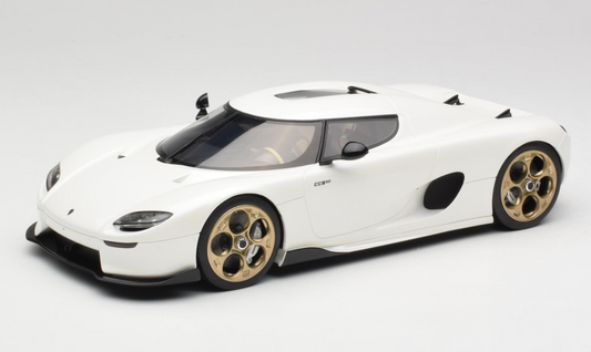 GT-Spirit 1:18 Koenigsegg CC 850 2024 Wit Metallic