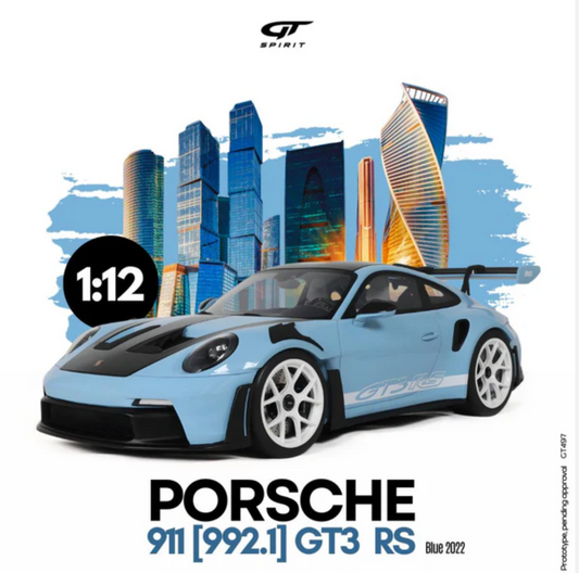 GT-Spirit 1:12 PORSCHE 992.1 GT3 RS 2022 (BLUE)