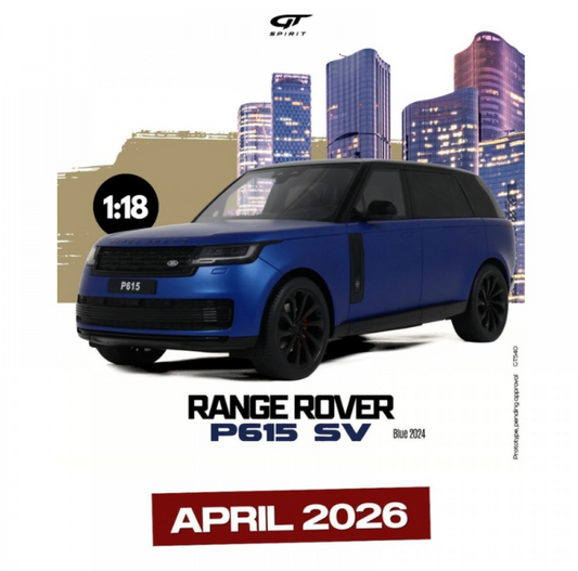 GT-Spirit 1:18 Range Rover P615 SV BLUE 2024