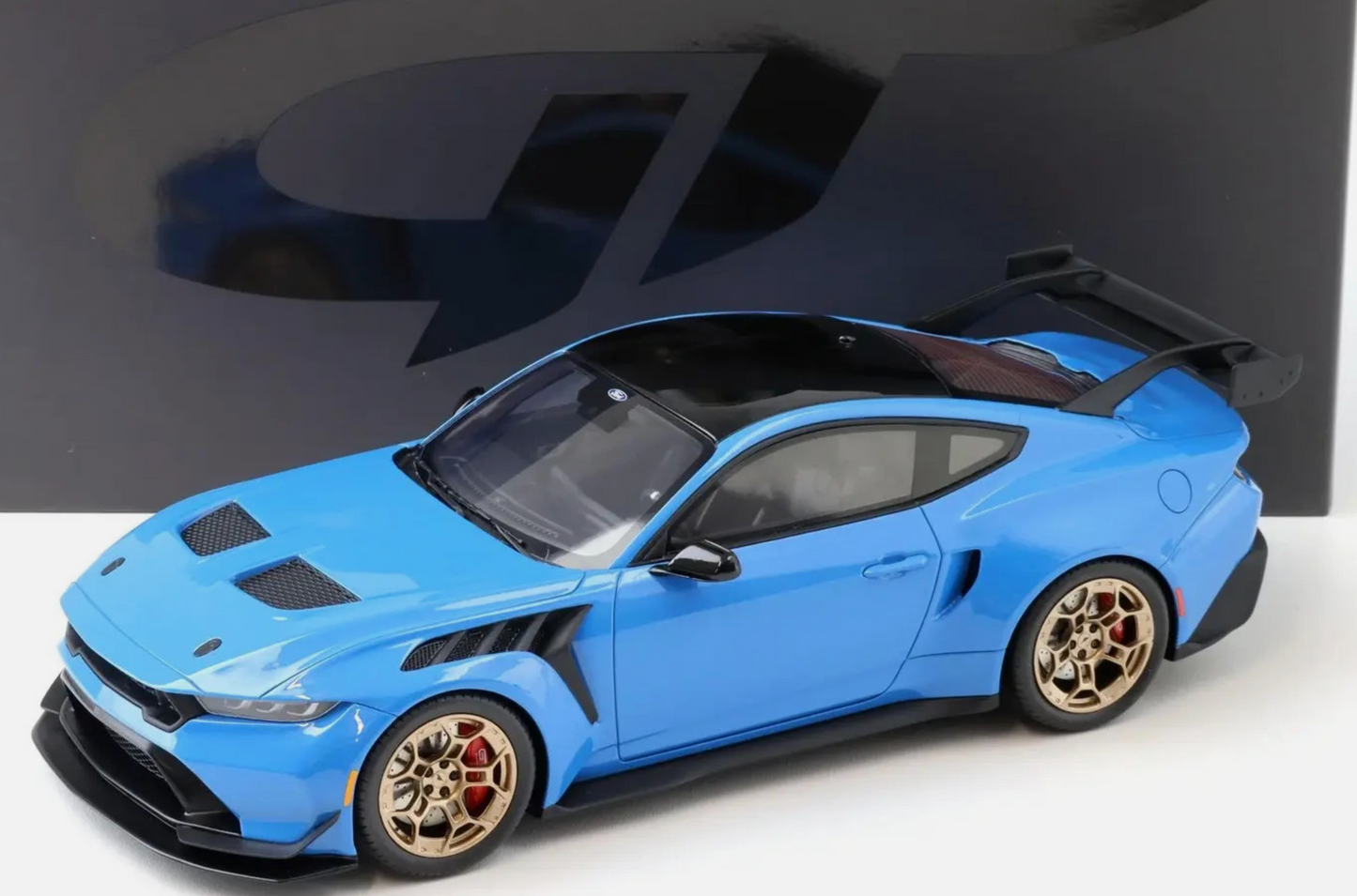 GT-Spirit 1:18 Ford Mustang GTD Grabber Blue 2024