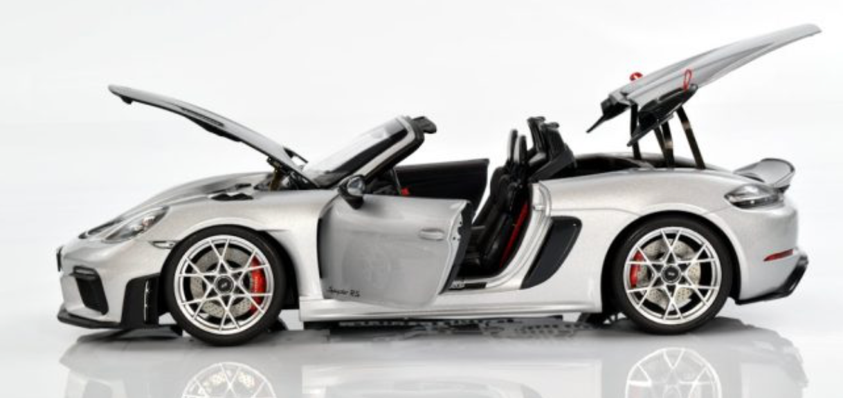 Norev 1:18 PORSCHE 718 SPYDER RS WEISSACH PACK