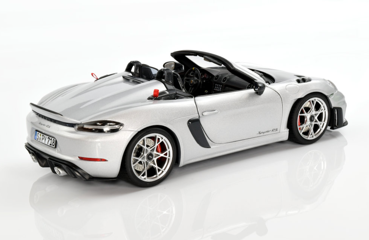 Norev 1:18 PORSCHE 718 SPYDER RS WEISSACH PACK