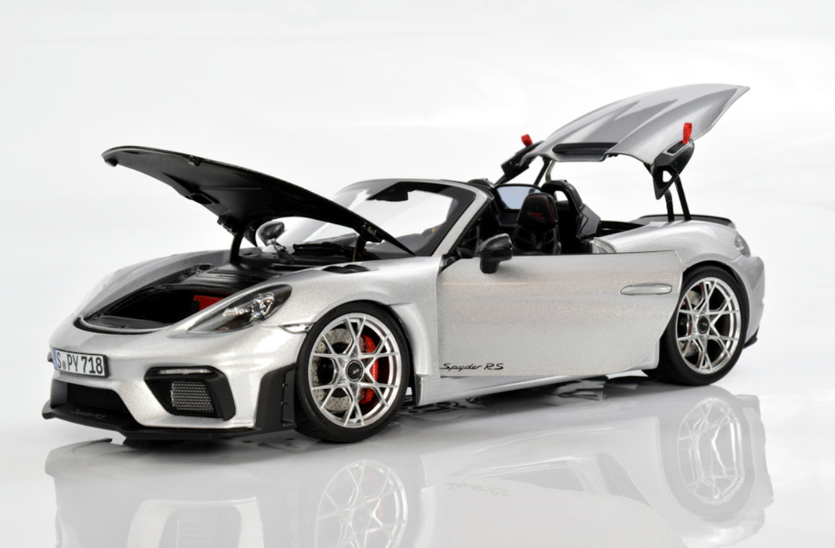 Norev 1:18 PORSCHE 718 SPYDER RS WEISSACH PACK