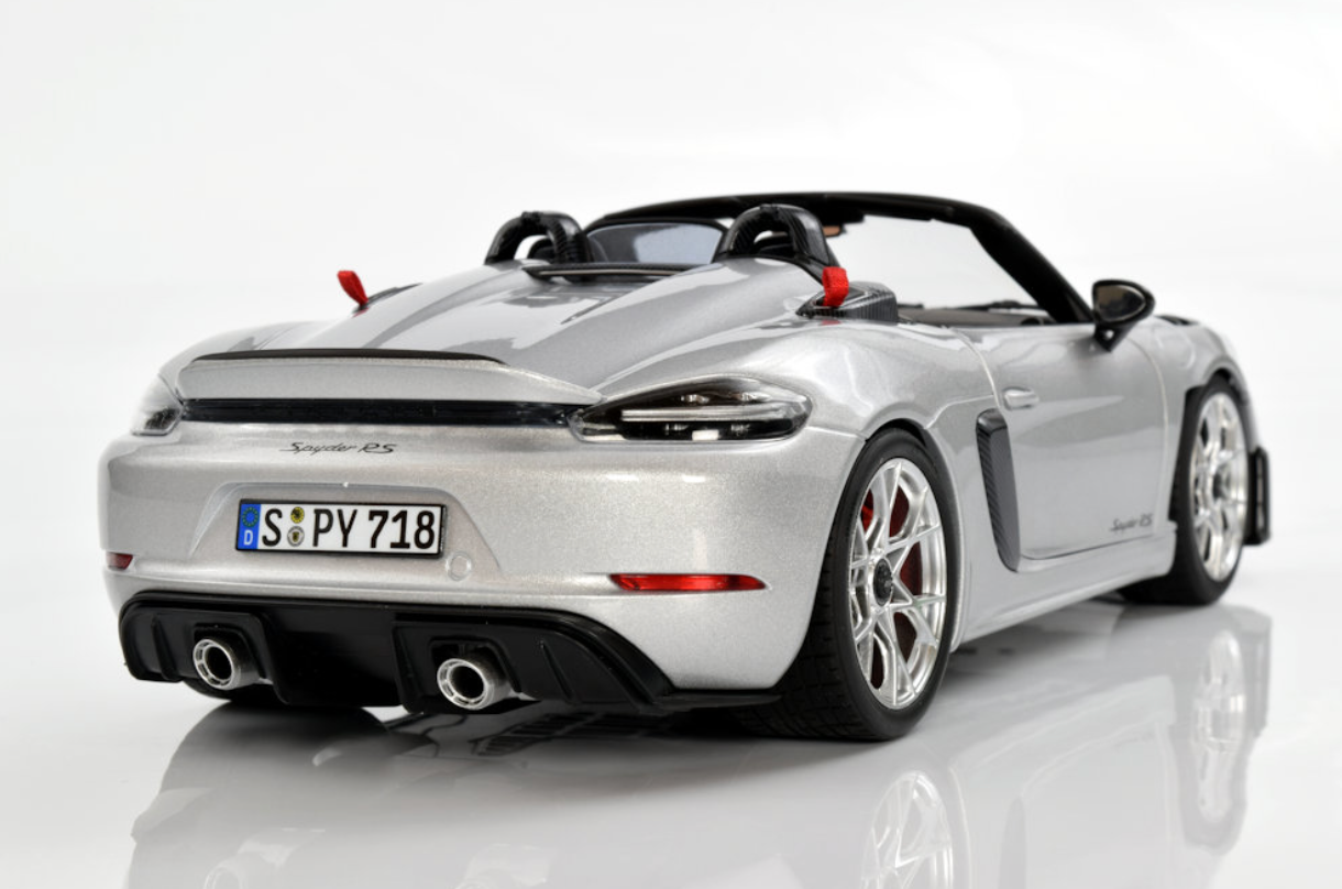 Norev 1:18 PORSCHE 718 SPYDER RS WEISSACH PACK