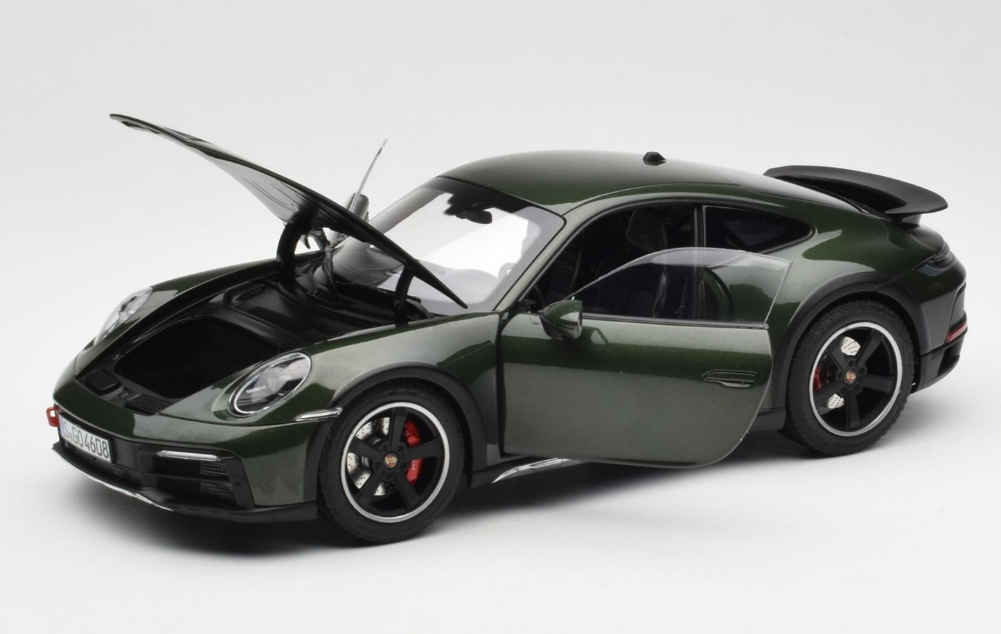 Norev 1:18 PORSCHE 911 992 DAKAR OAK GREEN METALLIC