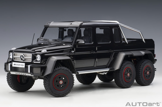 AutoArt 1:18 Mercedes-Benz G63 AMG 6×6 (Black)