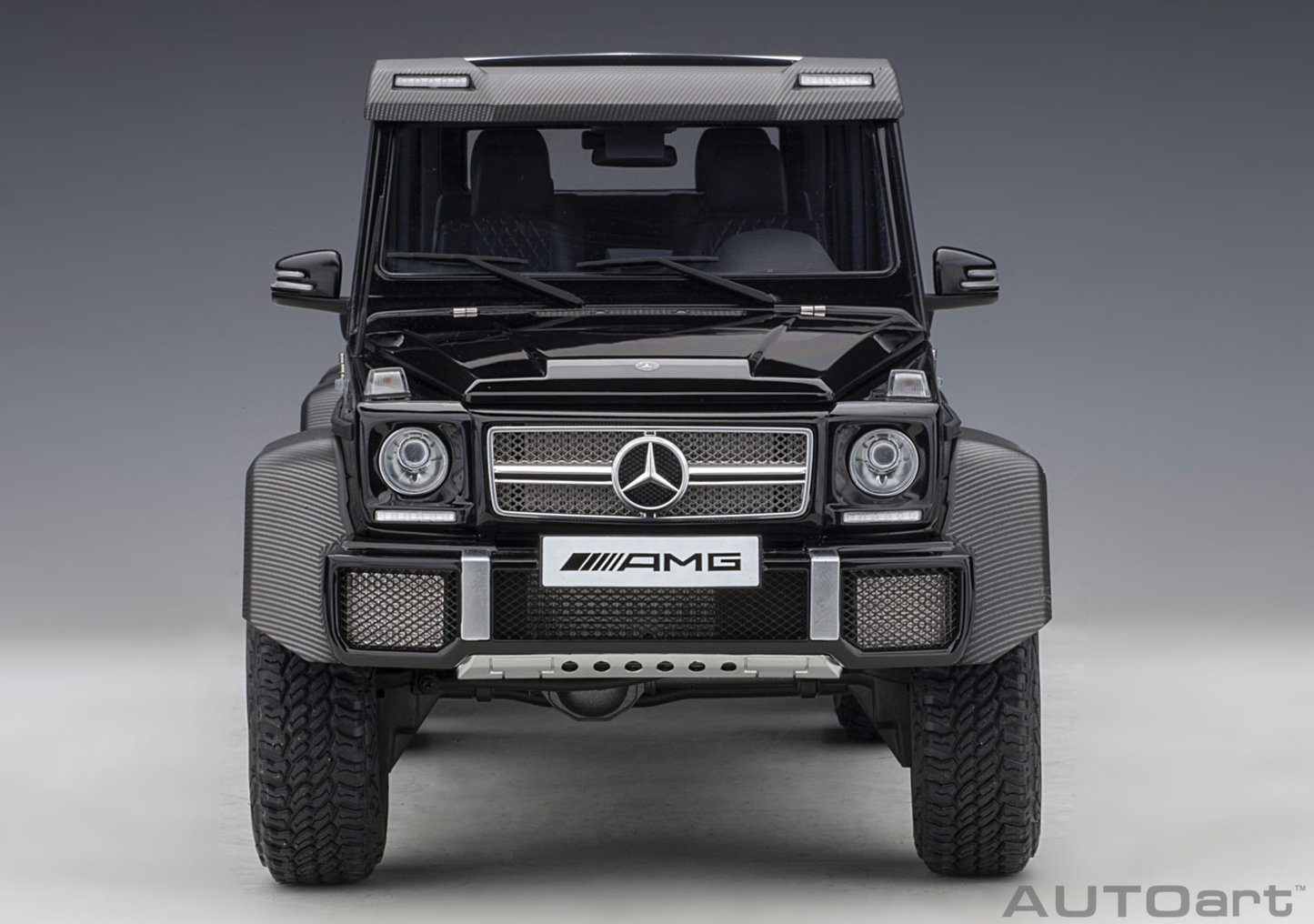 AutoArt 1:18 Mercedes-Benz G63 AMG 6×6 (Black)