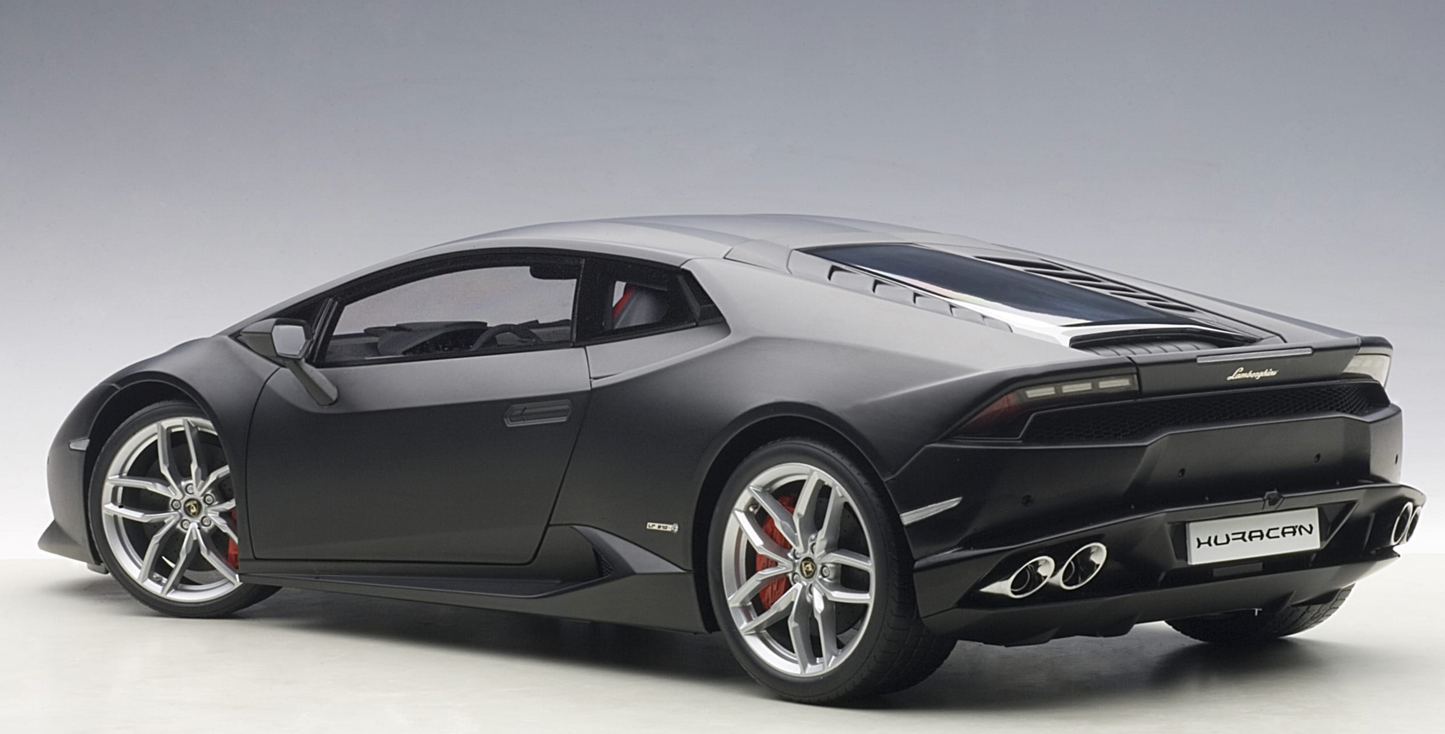 AutoArt 1:12 Lamborghini Huracán LP610-4 (Nero Nemesis)