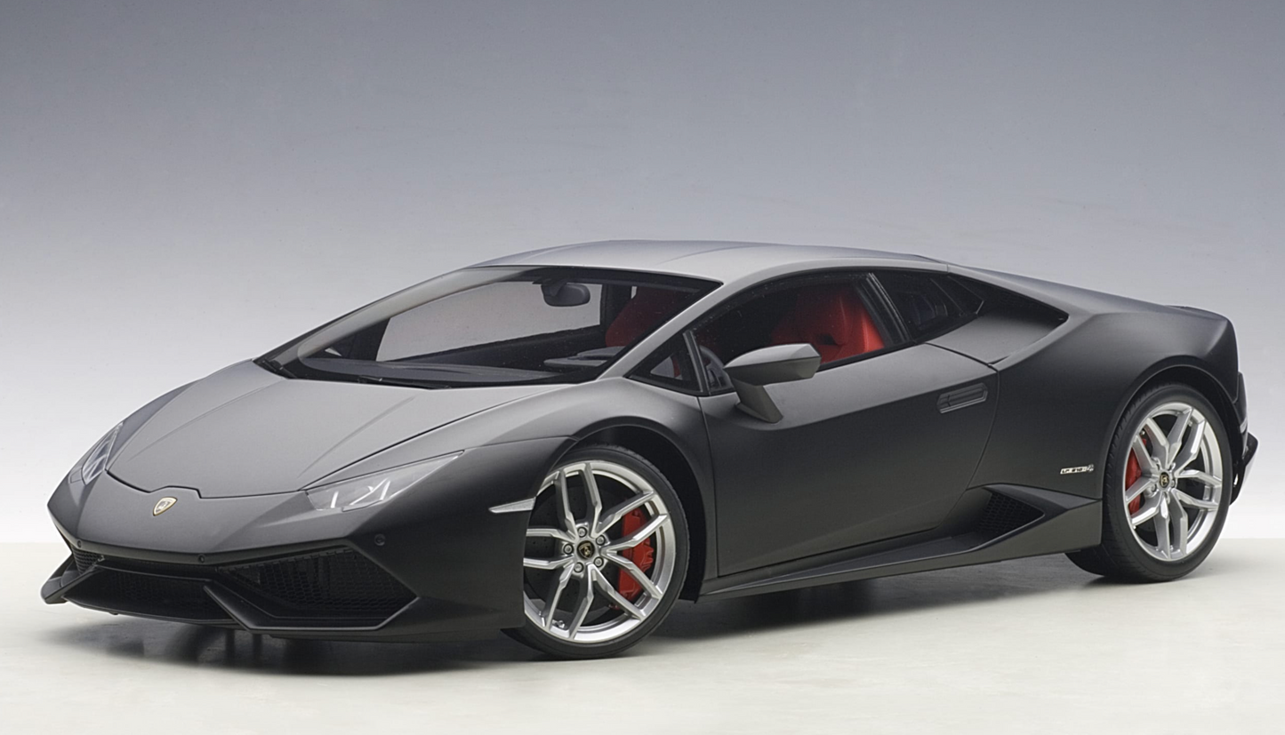 AutoArt 1:12 Lamborghini Huracán LP610-4 (Nero Nemesis)