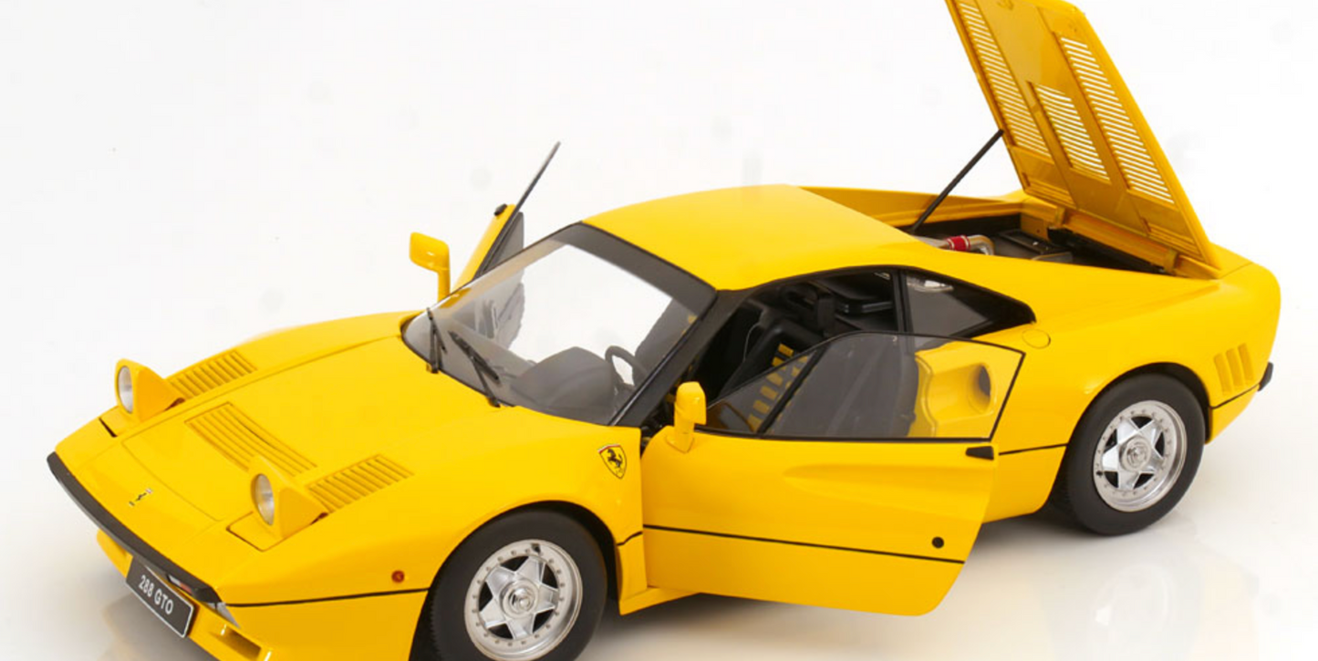 KK-Scale 1:12 Ferrari 288 GTO 1984 Yellow