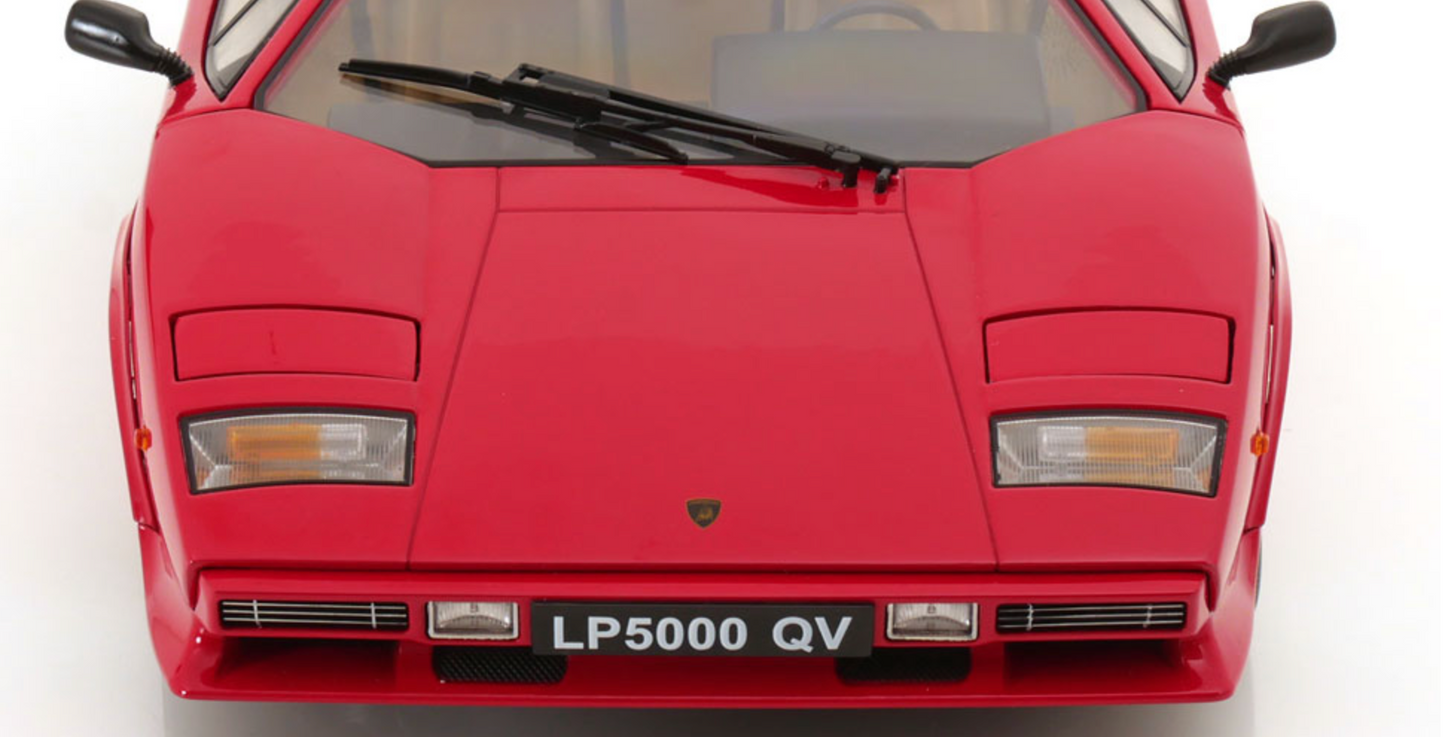 KK-Scale 1:12 Lamborghini Countach LP5000 S QV Red