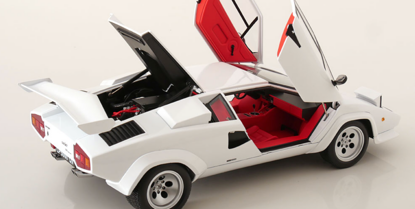 KK-Scale 1:12 Lamborghini Countach LP5000 S QV White