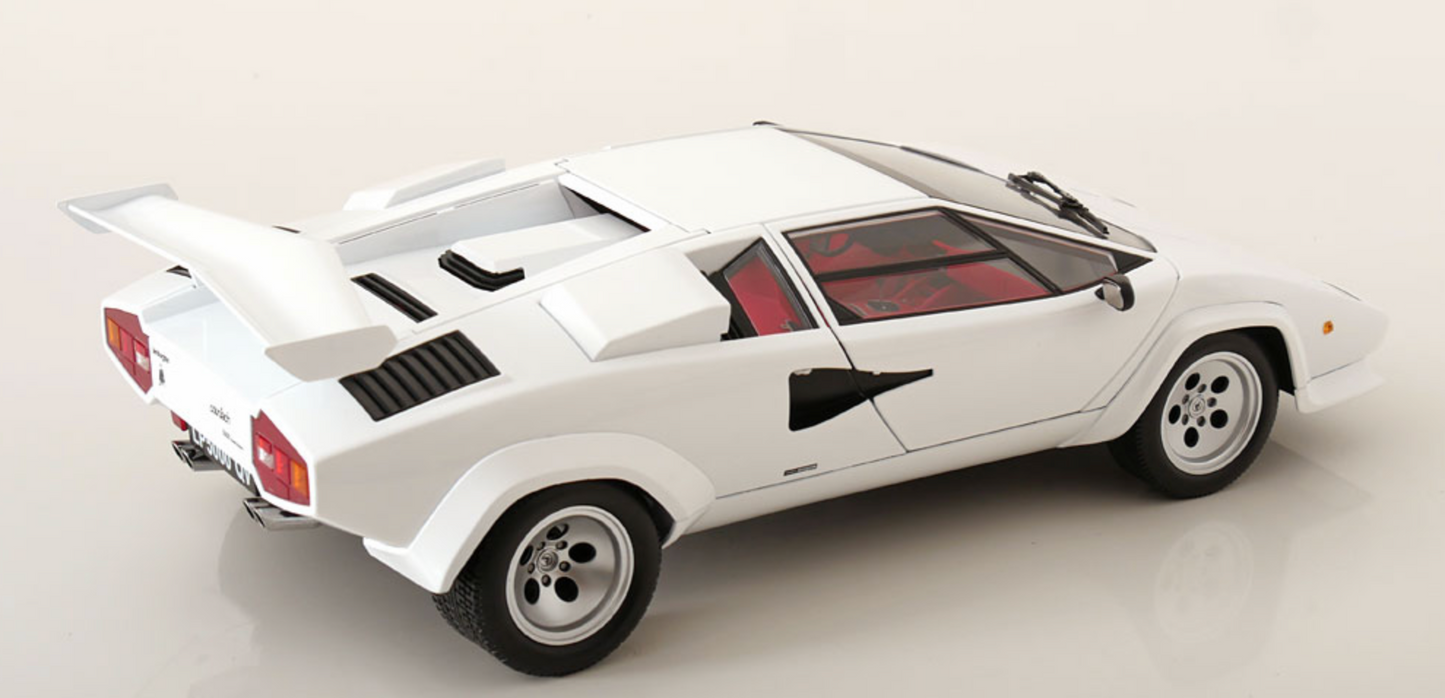 KK-Scale 1:12 Lamborghini Countach LP5000 S QV White