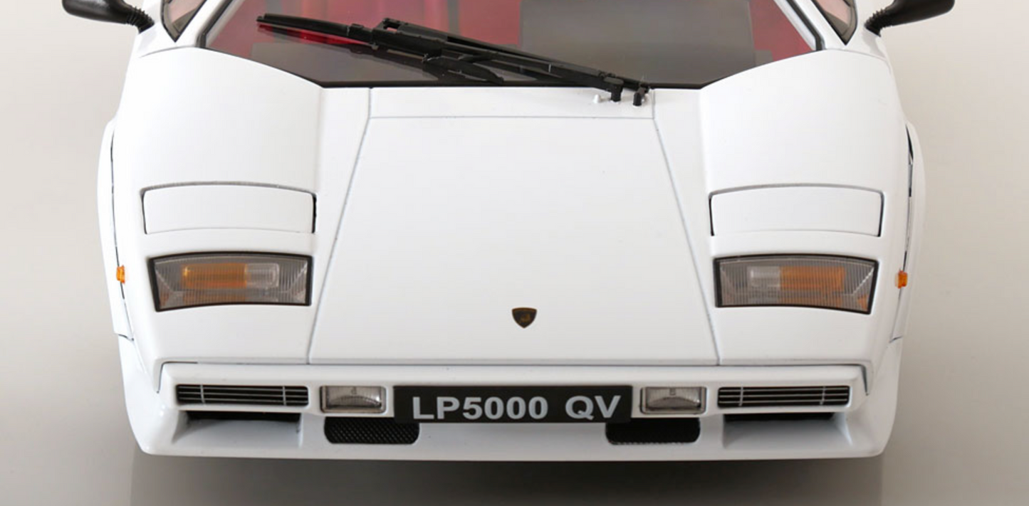 KK-Scale 1:12 Lamborghini Countach LP5000 S QV White