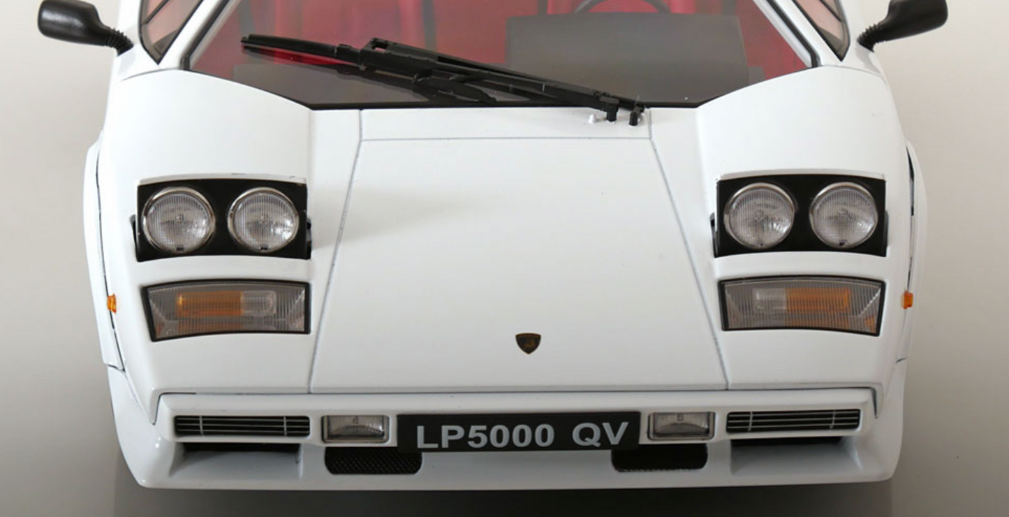 KK-Scale 1:12 Lamborghini Countach LP5000 S QV White