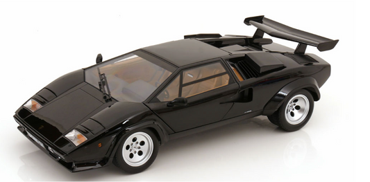 KK-Scale 1:12 Lamborghini Countach LP5000 S QV Black