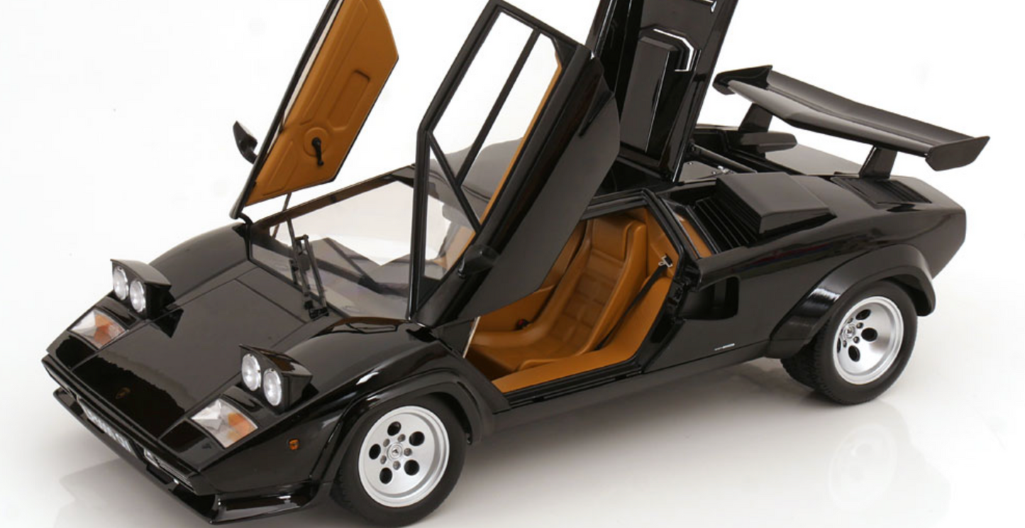 KK-Scale 1:12 Lamborghini Countach LP5000 S QV Black