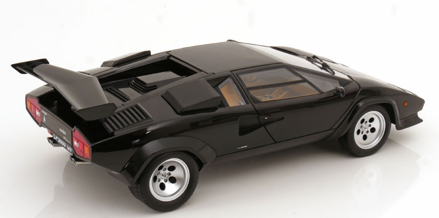 KK-Scale 1:12 Lamborghini Countach LP5000 S QV Black