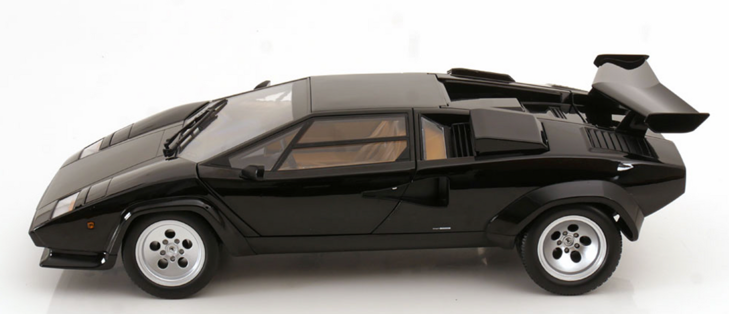 KK-Scale 1:12 Lamborghini Countach LP5000 S QV Black