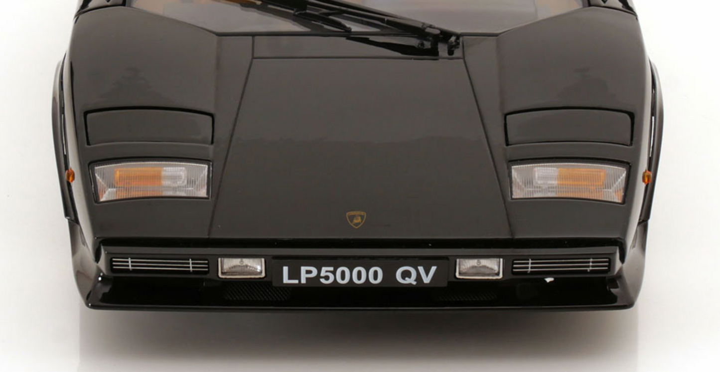 KK-Scale 1:12 Lamborghini Countach LP5000 S QV Black