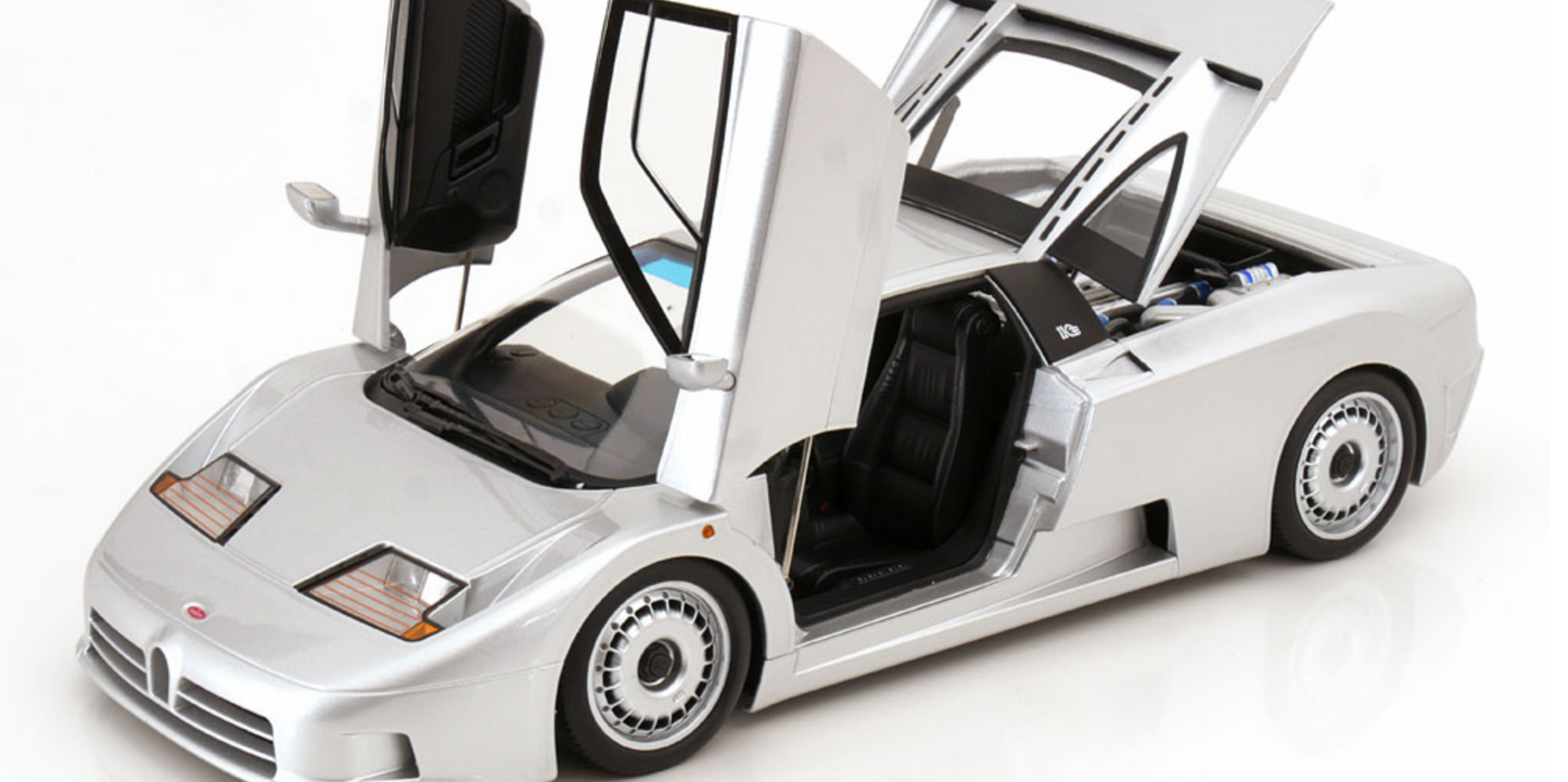 KK-Scale 1:12 Bugatti EB110 1991 Silver