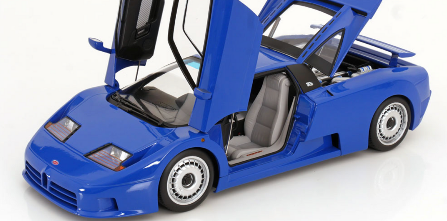 KK-Scale 1:12 Bugatti EB110 1991 Blue
