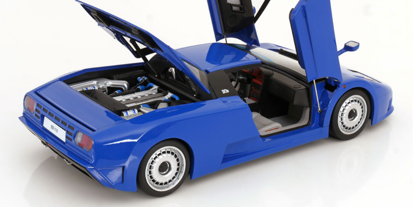 KK-Scale 1:12 Bugatti EB110 1991 Blue