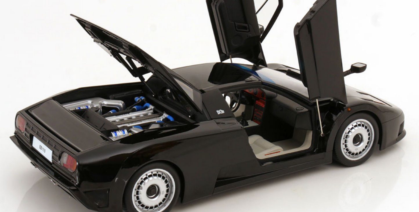 KK-Scale 1:12 Bugatti EB110 1991 Black