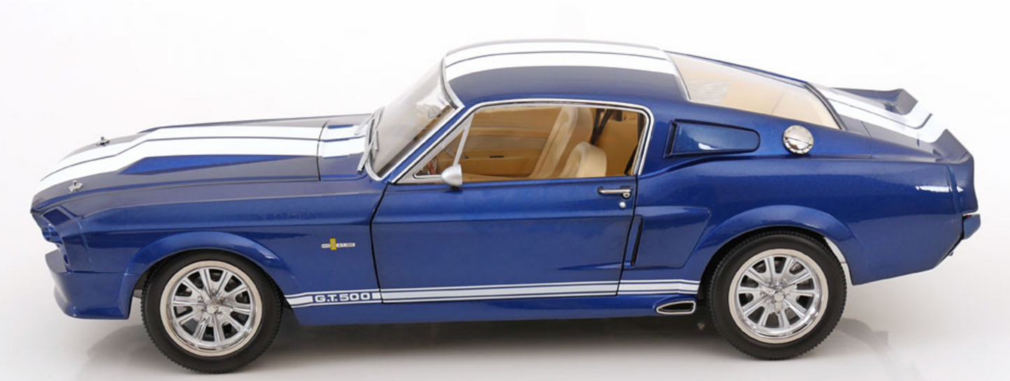 KK-Scale 1:12 Ford Mustang GT Shelby 500 1967 Blue