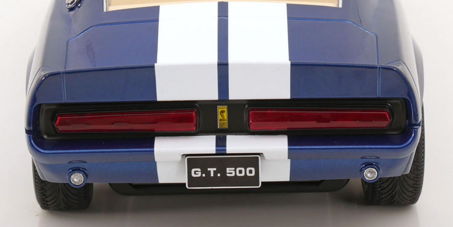 KK-Scale 1:12 Ford Mustang GT Shelby 500 1967 Blue