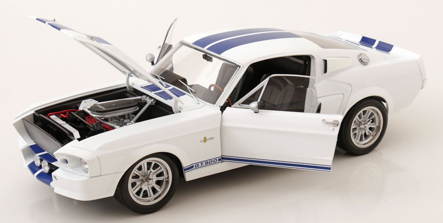 KK-Scale 1:12 Ford Mustang GT Shelby 500 1967 White