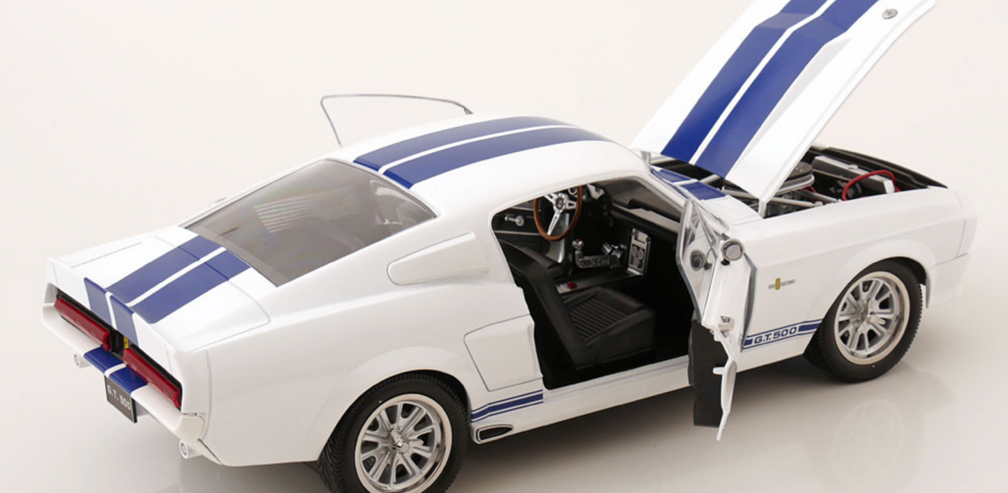 KK-Scale 1:12 Ford Mustang GT Shelby 500 1967 White