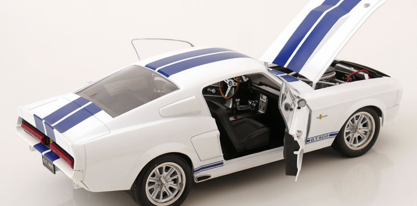 KK-Scale 1:12 Ford Mustang GT Shelby 500 1967 White