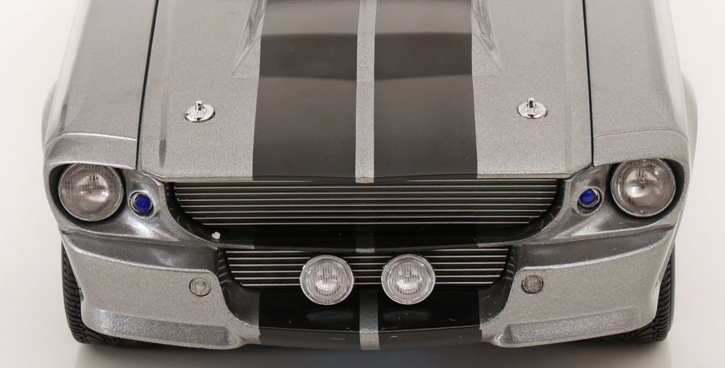 KK-Scale 1:12 Ford Mustang GT Shelby 500 1967 Eleanor Grey