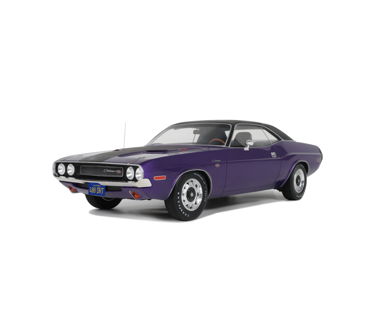 Ottomobile 1:12 Dodge Challenger R/T Plum Crazy 1970