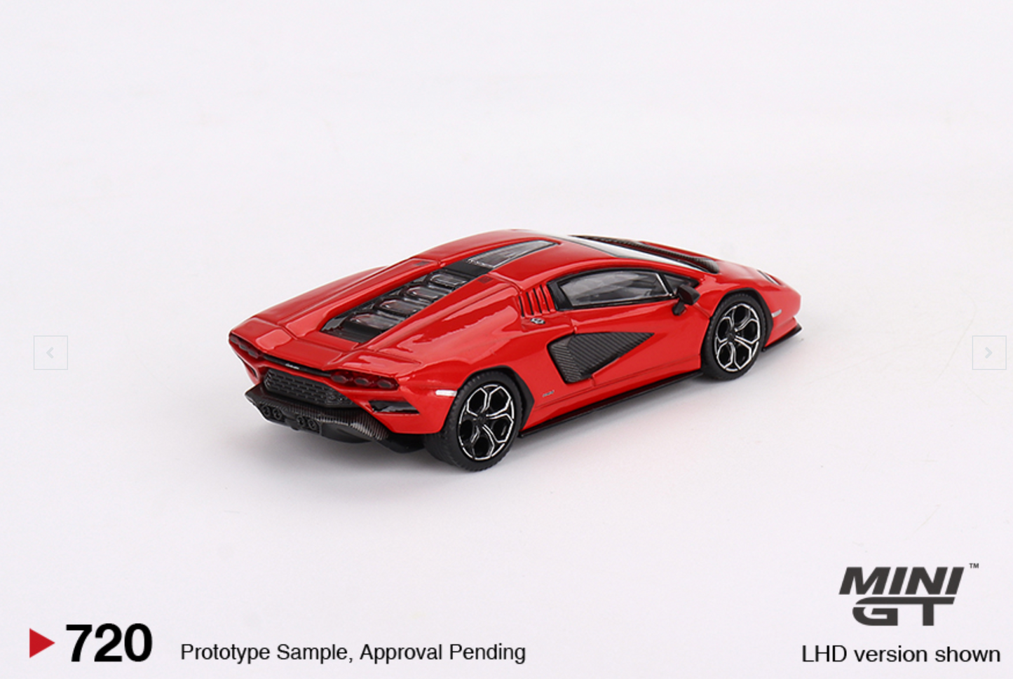 MiniGT - 1/64 Lamborghini Countach LPI 800-4 Rosso Mars