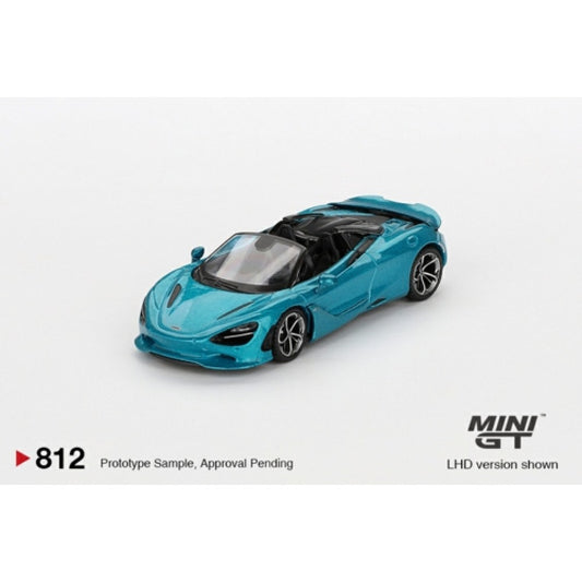 MiniGT - 1/64 MCLAREN 750S SPIDER BELIZE BLUE (LHD)